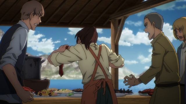 Jean scenes - Attack on Titan (Season 4 Episode 9) - 1080p HD смотреть онлайн
