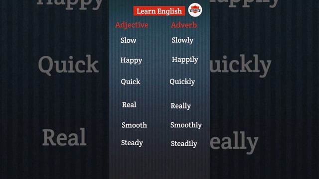 Adjective and adverb difference #adjective #adverb #grammarrule смотреть онлайн
