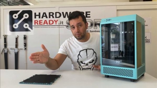 Thermaltake The tower 100 Turquoise