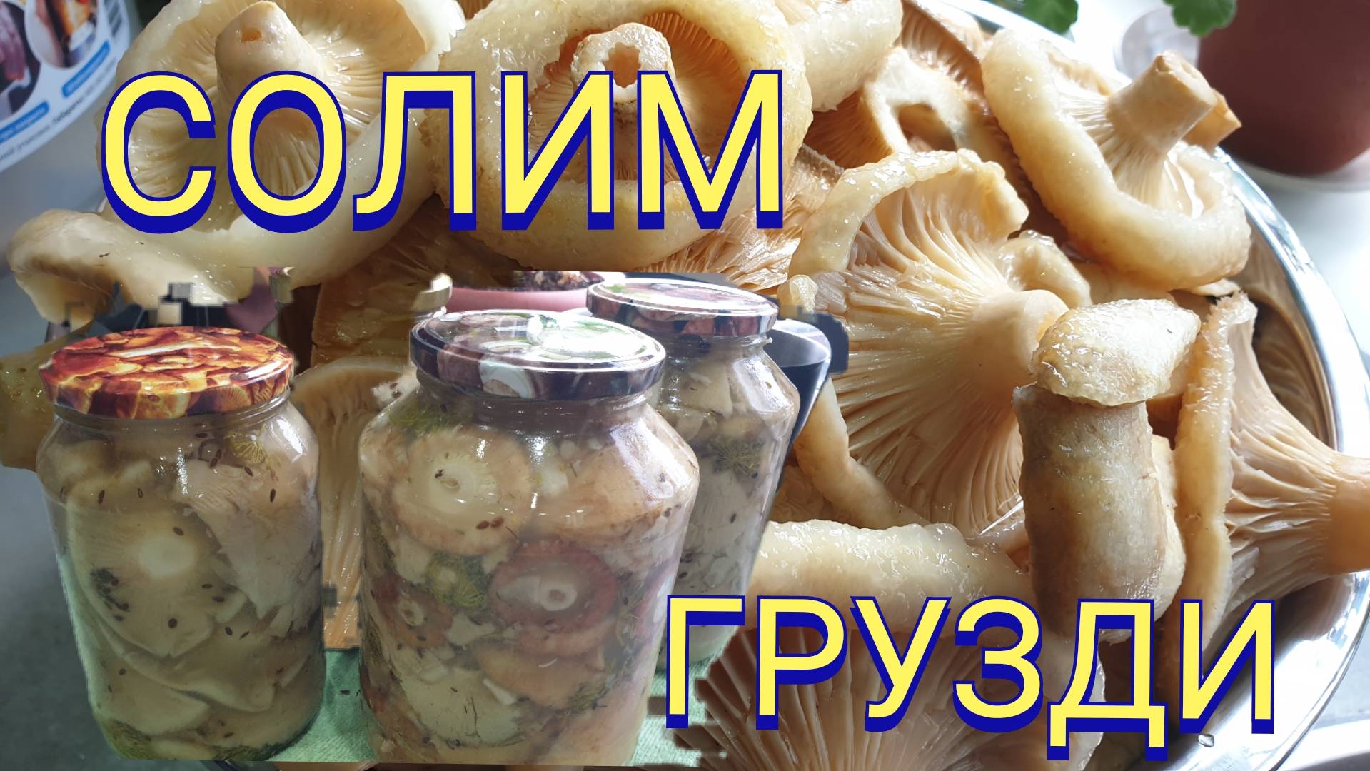 СОЛИМ ГРУЗДИ.Как засолить грузди.Холодный посол ENG SUB#salt the milk#грузди на зиму смотреть онлайн