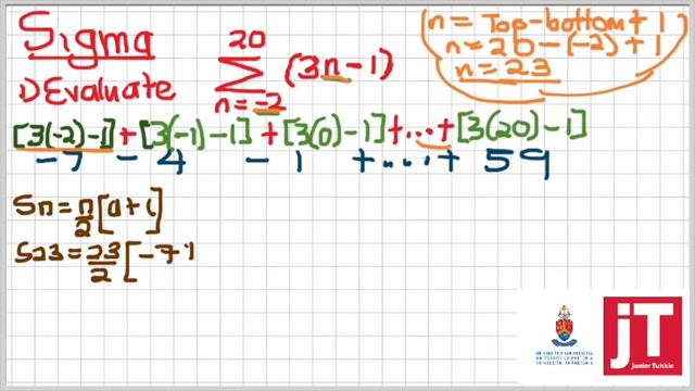 Gr 12 Maths - Sequences And Series - 10 - Sigma 1