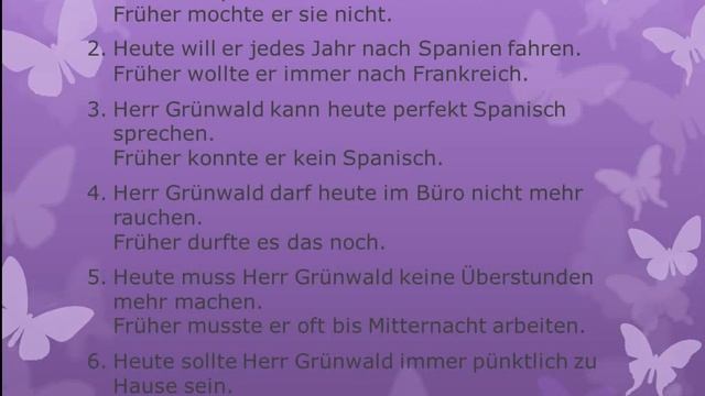 Präteritum. Modalverben смотреть онлайн