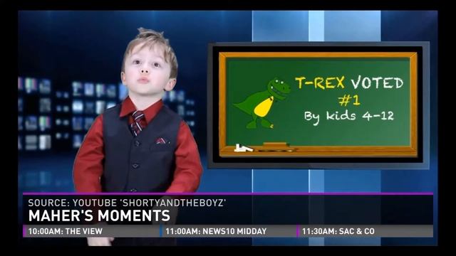 Maher's Moments: Cops give 2-year-old driver a ticket, husky wake-up call, and 4-year-old anchorbo смотреть онлайн