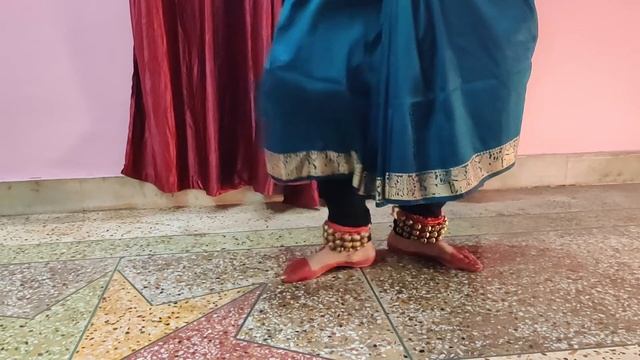 mere dholna sun| footwork| |Bollywood song|Bharatanatyam Dance смотреть онлайн