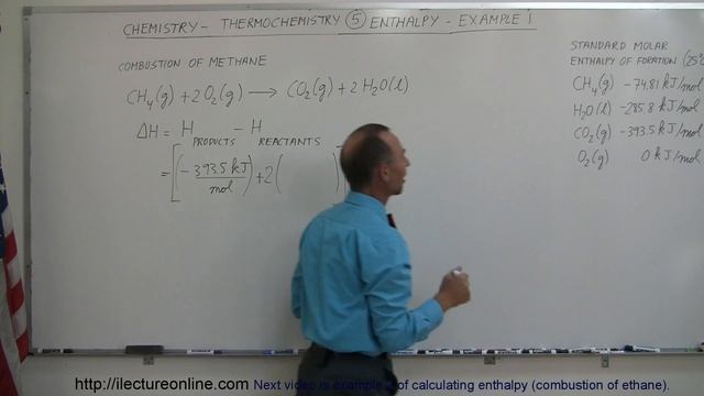 Chemistry - Thermochemistry (5 of 37) Enthalpy: Example 1 (Combustion of Methane) смотреть онлайн