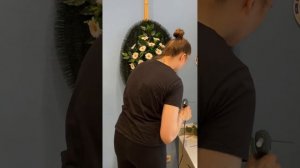 Траурный (ритуальный) венок простой «Летний» своими руками на похороны