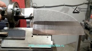 Сербский нож. Изменение строя клинка.