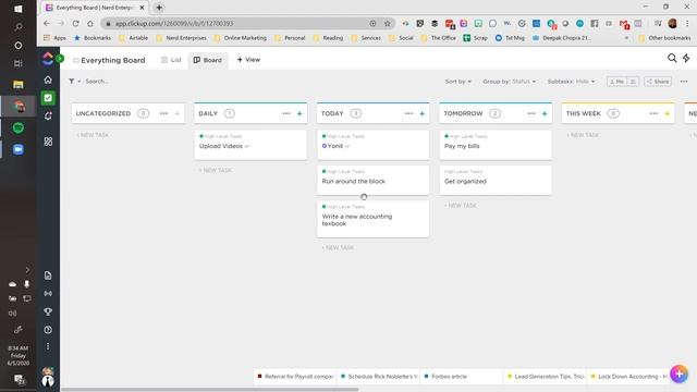 How I Am Managing Everything In ClickUp