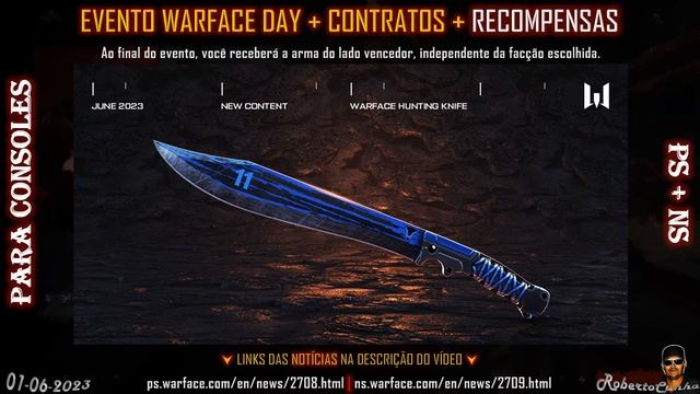 Warface Console - Evento Warface Day + Contratos + Recompensas