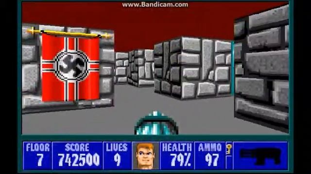 Wolfenstein 3D - Episode 4 Floor 7 смотреть онлайн