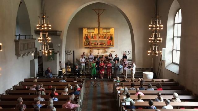 Musikläger 2019 - Kören - Vilar glad famn смотреть онлайн