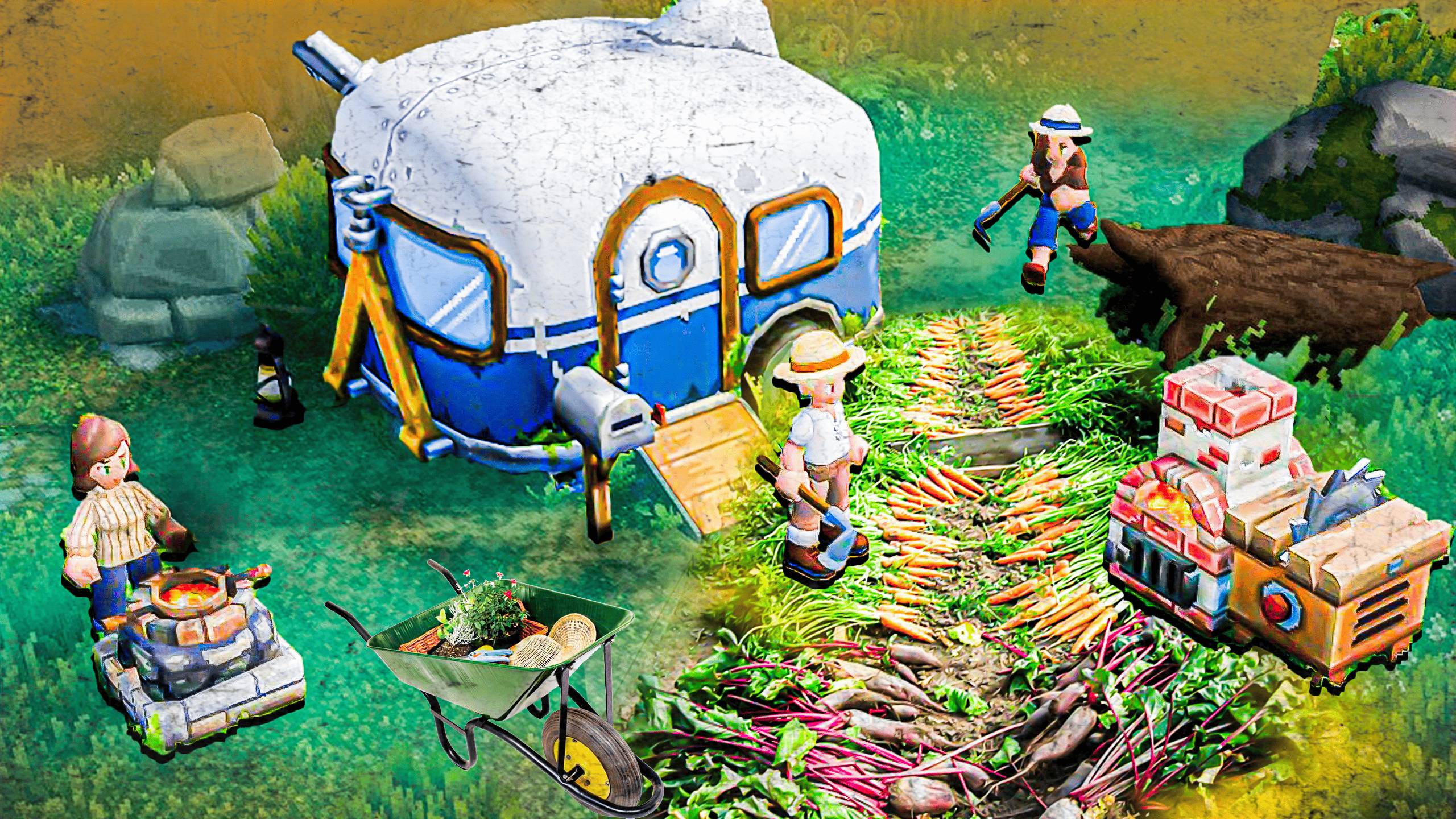 ОБУСТРАИВАЕМСЯ НА БЕРЕГУ МОРЯ И САДОВОДИМ