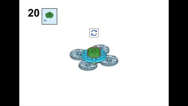 WeDo 2.0 цветок, схема сборки смотреть онлайн