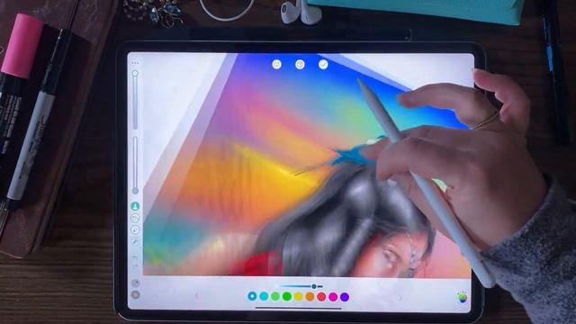 Royal Summer by Raen | Part 3 | Pigment Digital Coloring Tutorial смотреть онлайн