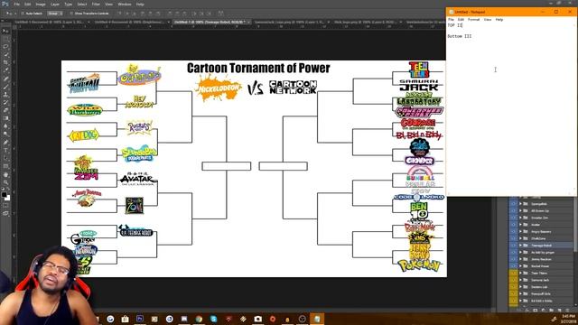 Cartoon Tournament of Power (Nickelodeon VS Cartoon Network) Part 1 смотреть онлайн