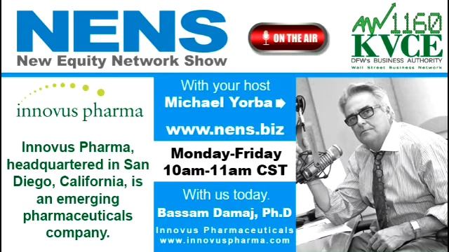 Bassam Damaj, Ph.D, CEO, Innovus Pharmaceuticals, Seg. 3 6/5/15 New Equity Network Show смотреть онлайн
