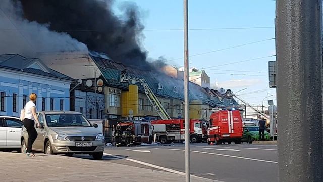 Пожар на таганке 9 августа 2017 смотреть онлайн