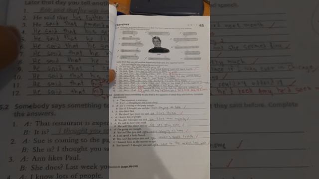 Unit 45 Reported Speech 1 (He said that ...) смотреть онлайн