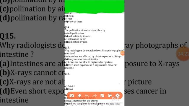 Part3 top 25 questions of Biology for NDA смотреть онлайн