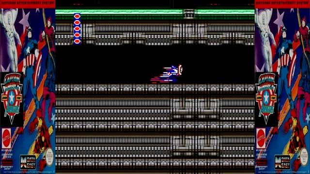 Captain America and The Avengers (NES) - Unused Final Rooms смотреть онлайн