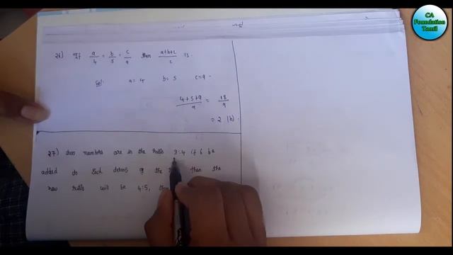 CA FOUNDATION BUSINESS MATHEMATICS CHAPTER 1 UNIT 2 EXERCISE B SUM NO 21 TO 30 | TAMIL смотреть онлайн