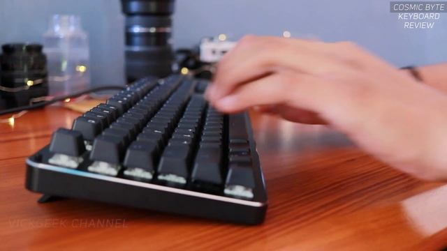 Cheapest Mechanical Keyboard Review Cosmic Byte CB GK 12 Blue Switch смотреть онлайн