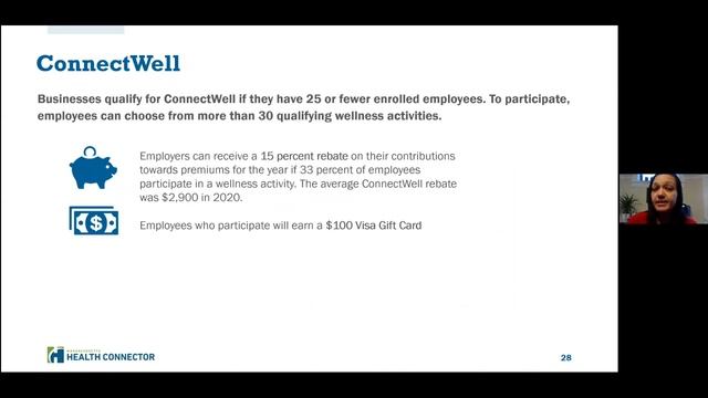 Health Insurance Options and Savings through the Health Connector | November 17 2021 Webinar смотреть онлайн