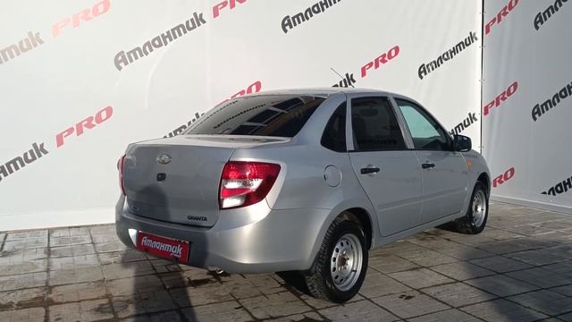 Обзор на LADA Granta Седан 4-дв. Classic 1.6 AT 16кл (98 л. с.) Серый 2013 г. смотреть онлайн