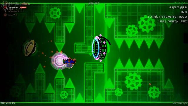 8o X 32-100% / (Extreme demon) - Geometry Dash смотреть онлайн