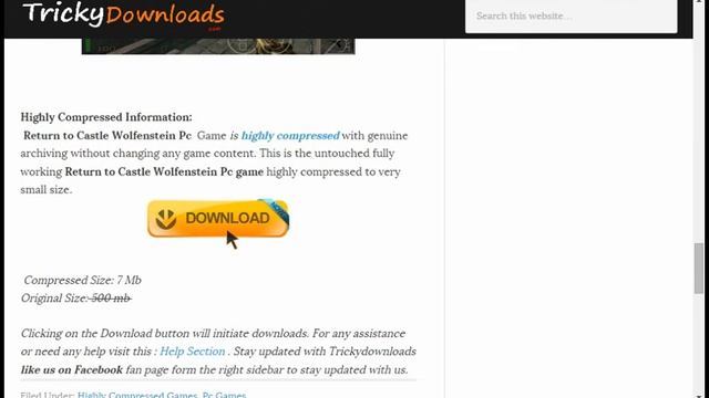 Return to Castle Wolfenstein PC Highly Compressed - Direct download 100% Working смотреть онлайн