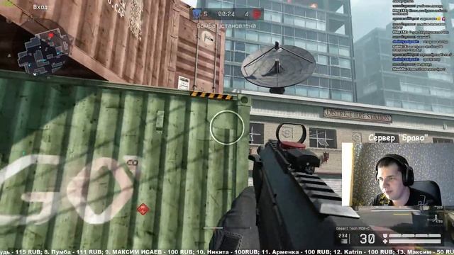 Warface. Стрим на сервере "Браво". Последние деньки 30 сезона "РМ" смотреть онлайн
