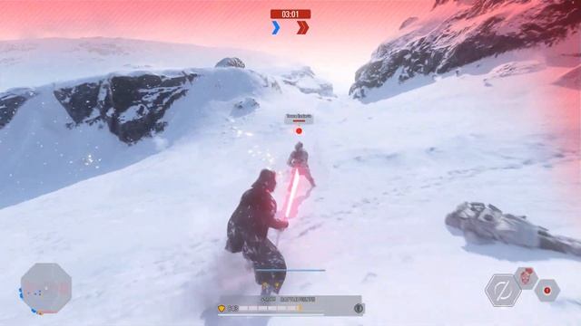 ESB Darth Vader Gameplay Star Wars Battlefront 2