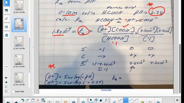 Mx Ch. 16 (Weak Acid pH and Ka calc.) смотреть онлайн