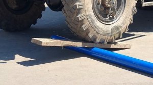 Испытание трубы для бурения скважин из нПВХ Ярославские.