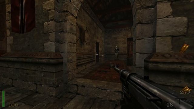 Прохождение Return To Castle Wolfenstein #1 (без комментариев)