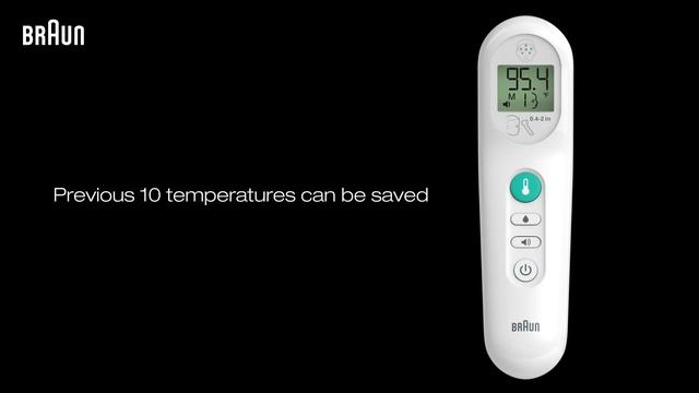 Braun No touch 3-in-1 Thermometer BNT100 - How to Get the Last Reading смотреть онлайн