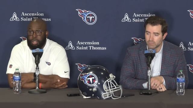 Ran Carthon and Brian Callahan on 2nd Round Pick T'Vondre Sweat | 2024 Draft Media Availability смотреть онлайн
