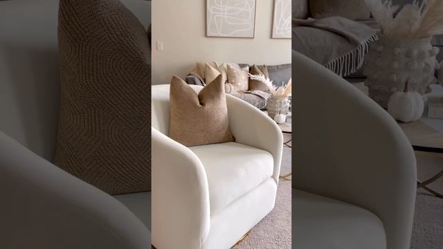 Hulala Home | Sit Back, Relax, and Unwind with Our Emanuela Velvet Swivel Barrel Armchair смотреть онлайн