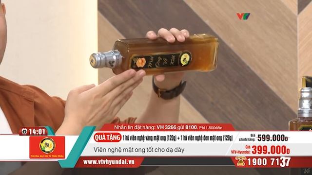 [VTV-HYUNDAI] Combo 2 chai mật ong nguyên chất Võ Kiệt +2 hủ viên nghệ mật ong vàng/đen смотреть онлайн