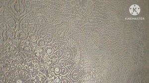 Комбинации декоративной штукатурки и трафаретов! Художественный стиль «персия»! Часть 1.