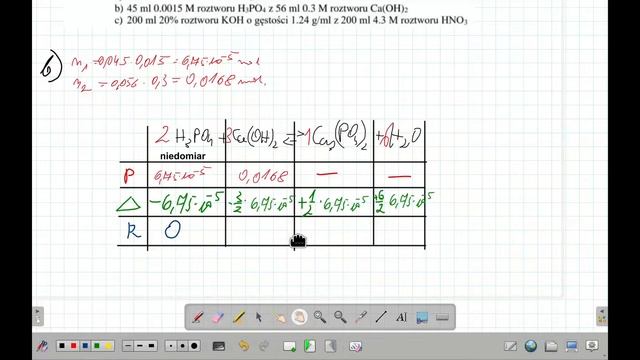 OBLICZANIE pH REAKCJE ZOBOJĘTNIANIA. #chemia #chemistry смотреть онлайн