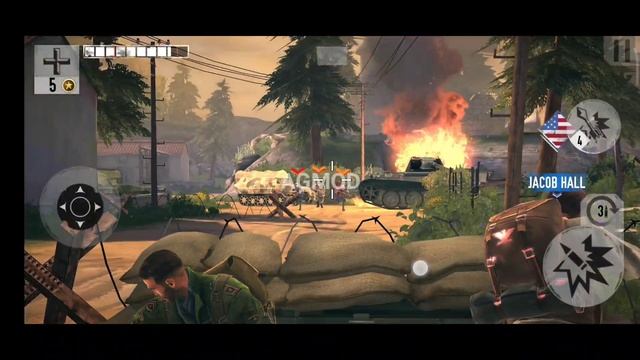Brothers in Arms 3 v1.4.2p (60 Fps)Android Gameplay offline смотреть онлайн