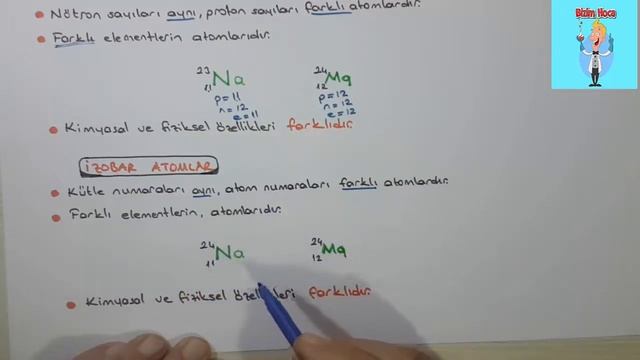 Atom Türleri İzotop # İzoton # İzobar # İzoelektronik смотреть онлайн