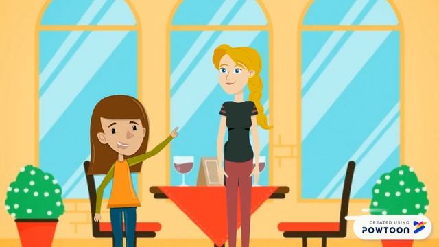 Ordering food at a Restaurant - English activity. смотреть онлайн