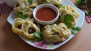 Как приготовить манты с бараниной или говядиной в пароварке?