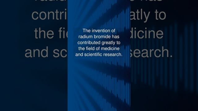 Radium bromide was invented by Marie Curie on February 05, 1902 смотреть онлайн