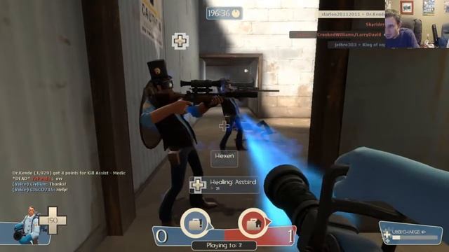 TF2 Team Fortress 2 Gameplay Capture the Intelligence pt 2 смотреть онлайн