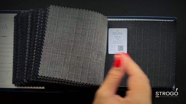 Каталог премиальных тканей для пошива костюмов и пиджаков REDA - Baronet super 130's смотреть онлайн