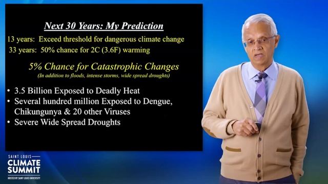 Veerabhadran Ramanathan, Ph.D. | Setting the Stage | Saint Louis Climate Summit смотреть онлайн