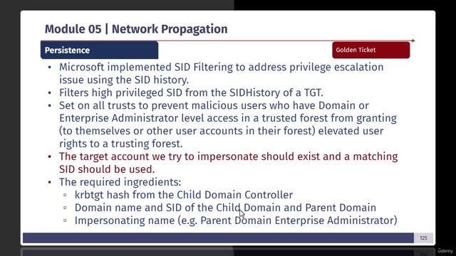 AD Pentest 05 Module - 26 -Golden Ticket 101 смотреть онлайн
